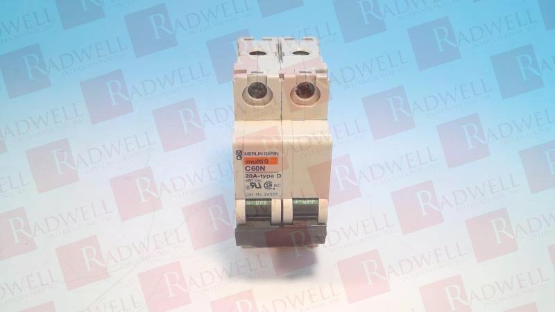 SCHNEIDER ELECTRIC C60N-2P-20A-C