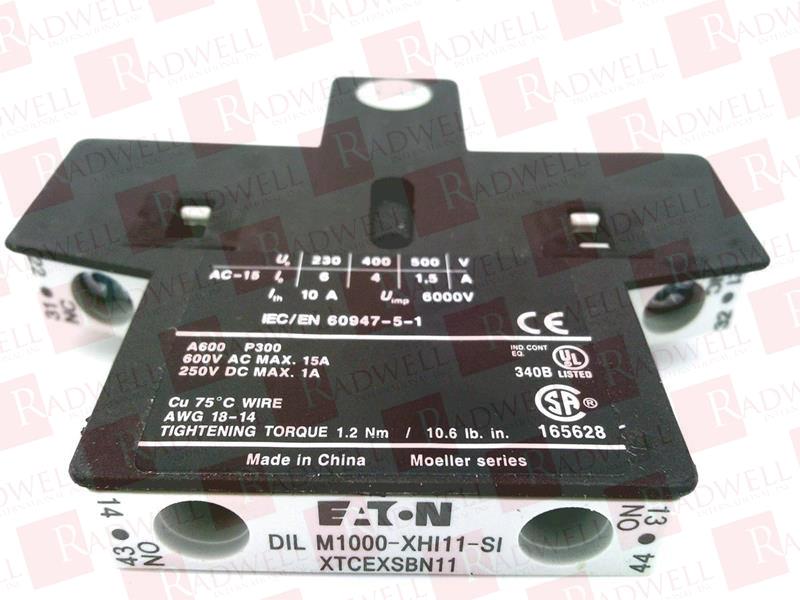 EATON CORPORATION XTCEXSBN11