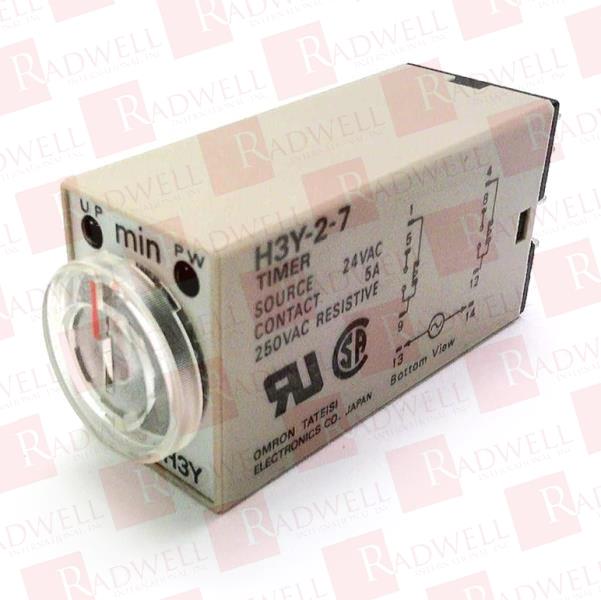 OMRON H3Y-2-7 AC24 10M