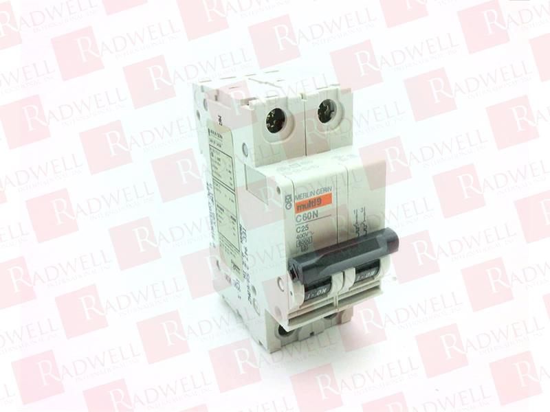 SCHNEIDER ELECTRIC C60N-2P-25A-C