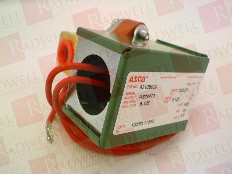 ASCO 8210B020AC120/60,110/50D