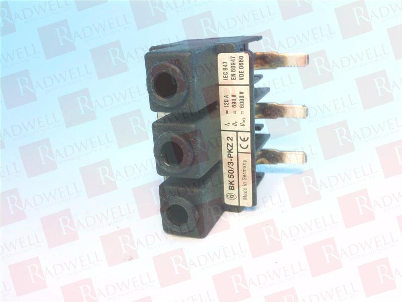 EATON CORPORATION BK50/3-PKZ2