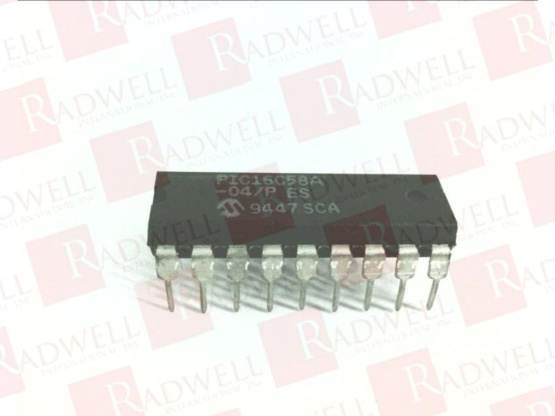 MICROCHIP TECHNOLOGY INC PIC16C58A-04/P