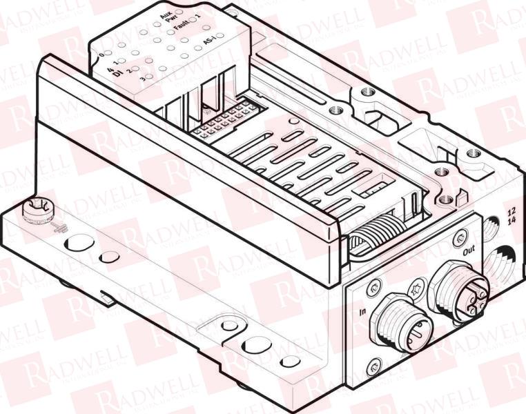 FESTO VMPA-ASI-EPL-E-4E4A-Z