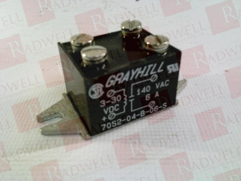 SCHNEIDER ELECTRIC 70S2-04-B-06-S