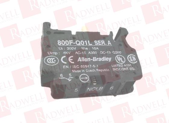 ALLEN BRADLEY 800F-Q01L