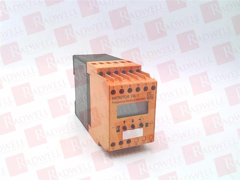 EFECTOR MONITOR/FA-1 /100-240VAC/DC-DW2003