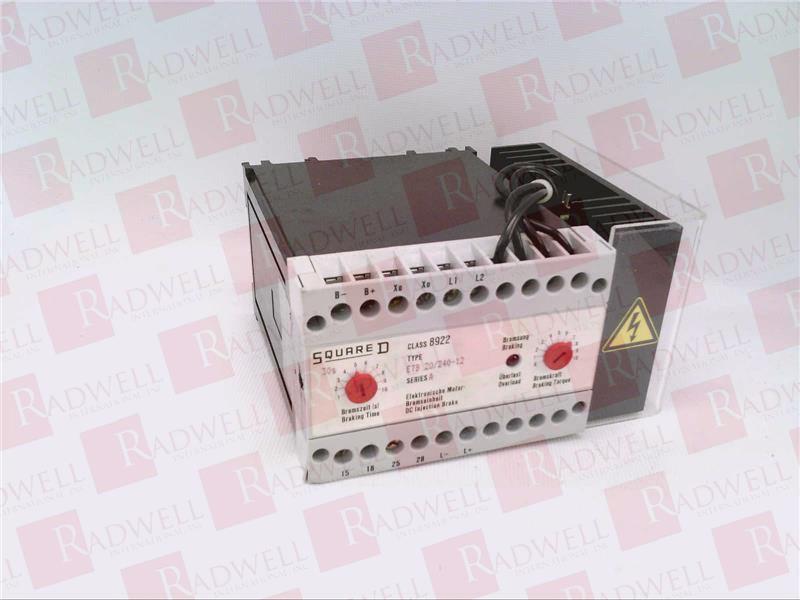 SCHNEIDER ELECTRIC 8922-ETB-20/240-12