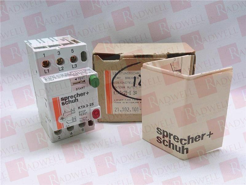 SPRECHER & SCHUH KTA3-25-6.3A