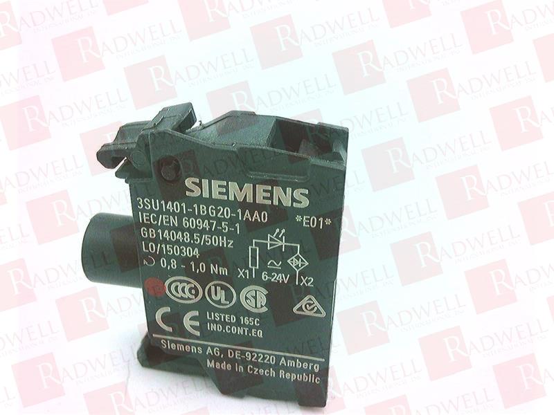 SIEMENS 3SU1401-1BG20-1AA0