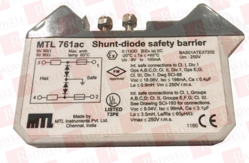 EATON CORPORATION MTL-761AC