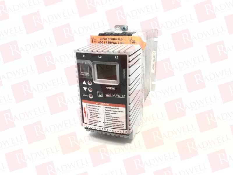 SCHNEIDER ELECTRIC VSD07U41N40