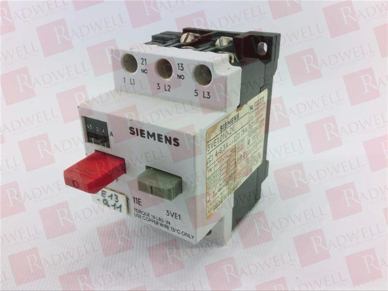 SIEMENS 3VE1010-2K