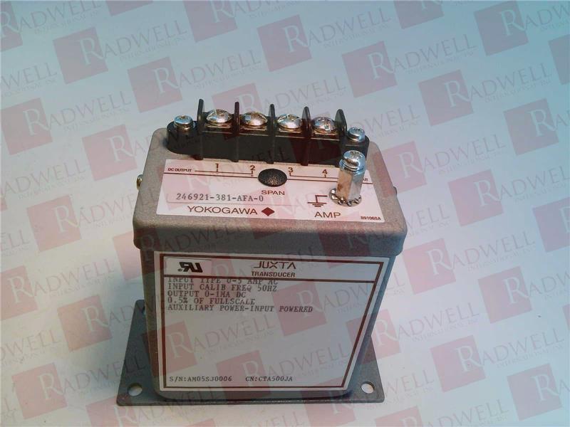 YOKOGAWA 2469-21-38-2-AFA-0