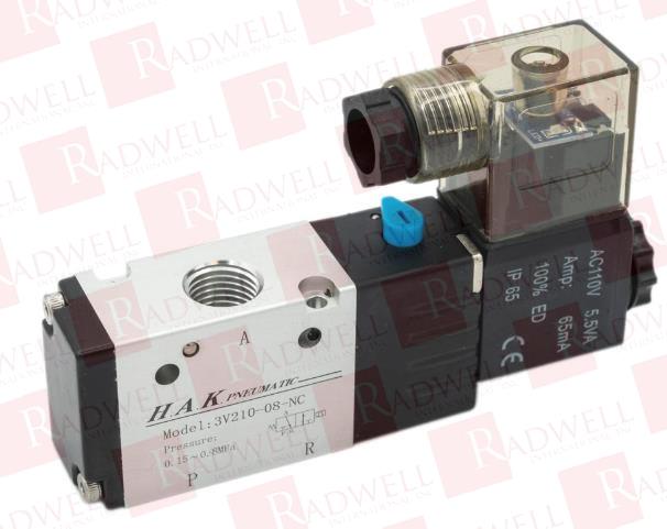 HAK FLUID POWER EQUIPMENT 3V210-08 (12V DC)