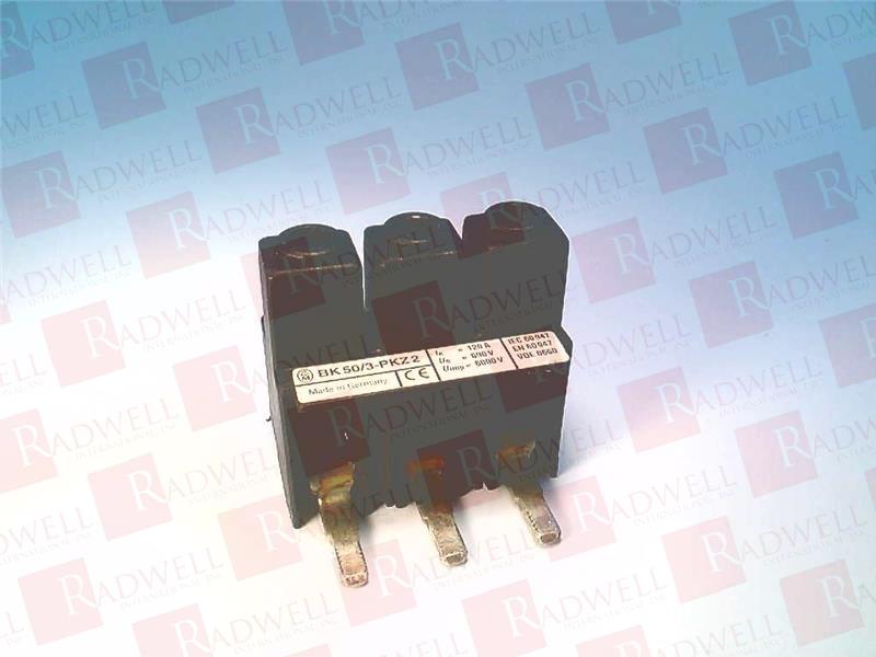 EATON CORPORATION BK50/3-PKZ2