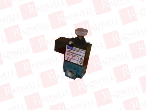 MAC VALVES INC 35A-B00-DAAJ-3TJ