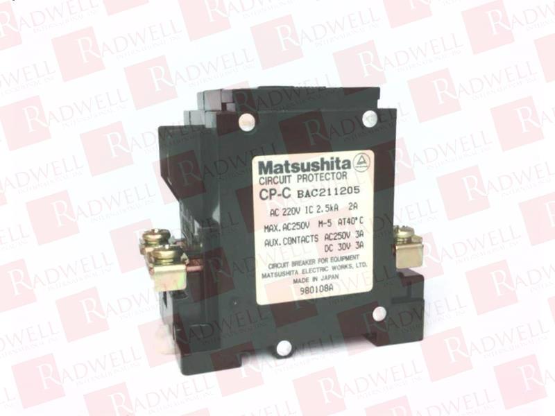 MATSUSHITA ELECTRIC BAC211205