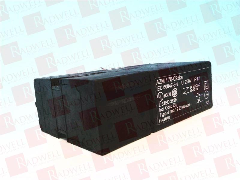 SCHMERSAL AZM 170-02ZKA 24VAC/DC