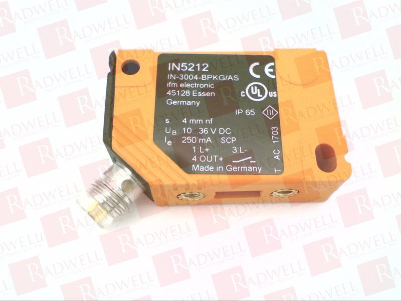 EFECTOR IN-3004-BPKG/AS-610-TPS-IN5212