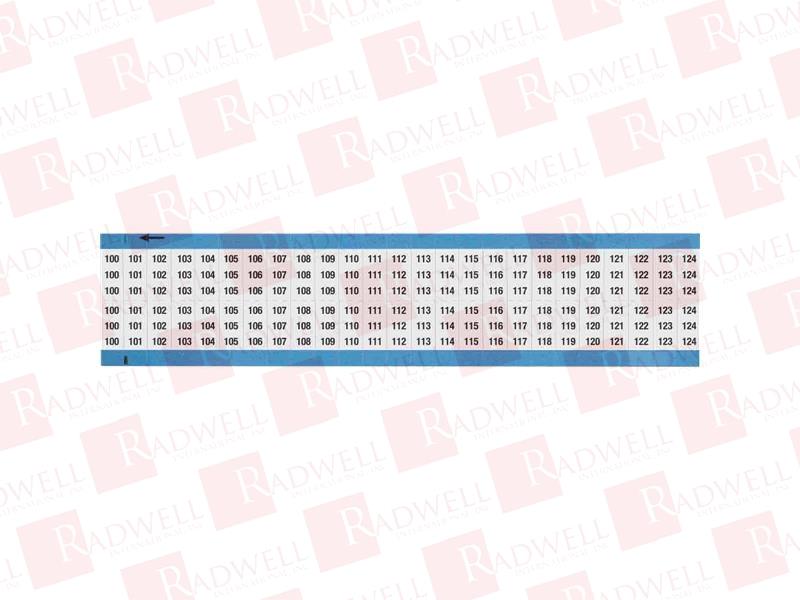 BRADY WM-100-124-SC-PK