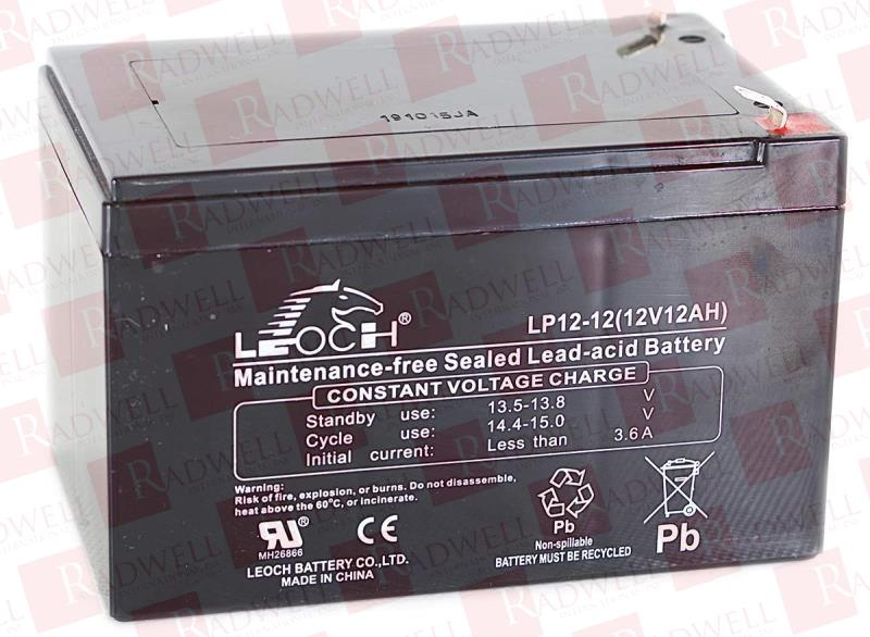 LEOCH BATTERY CORP LP12-12