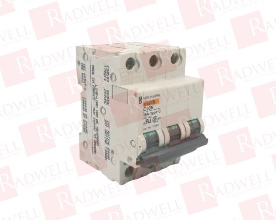 SCHNEIDER ELECTRIC C60N-3P-15A-C