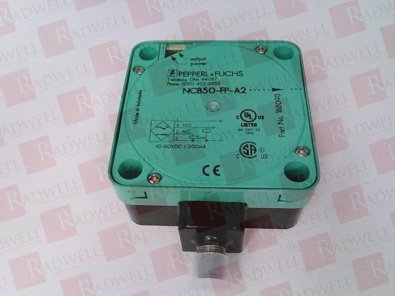 PEPPERL & FUCHS NCB50-FP-A2-P4-V1
