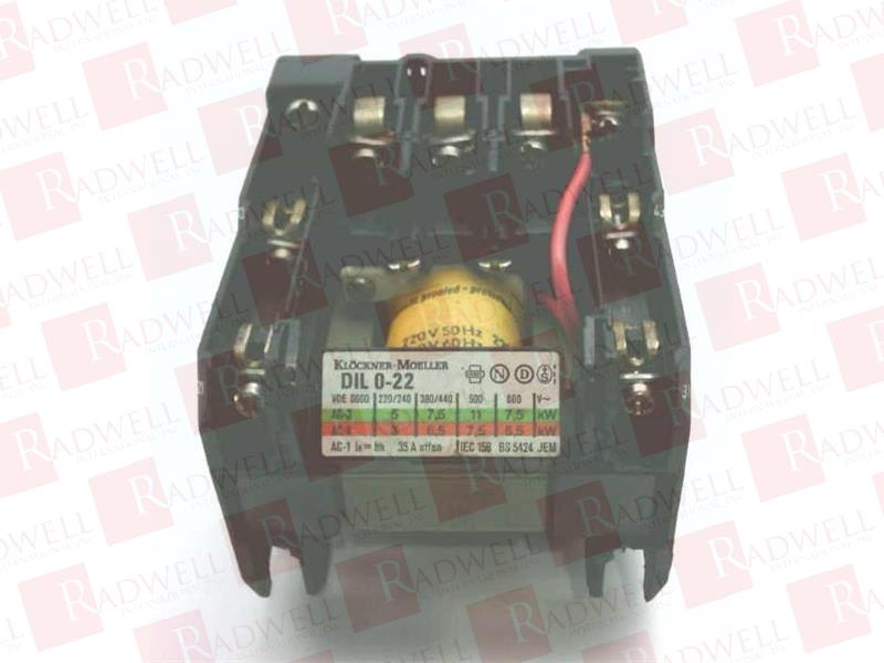 EATON CORPORATION DIL022-220-240V/50-60HZ