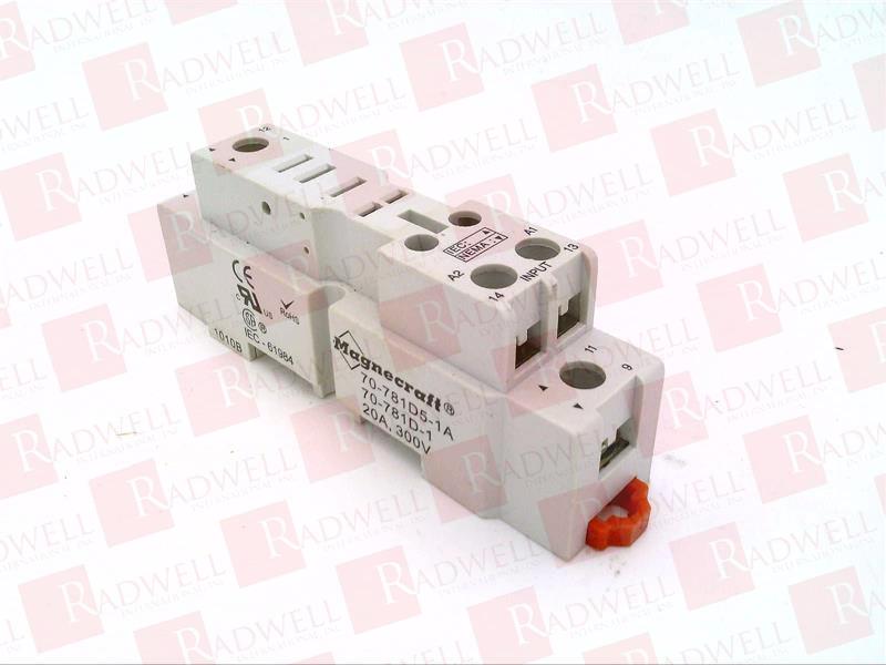 SCHNEIDER ELECTRIC 70-781D5-1A