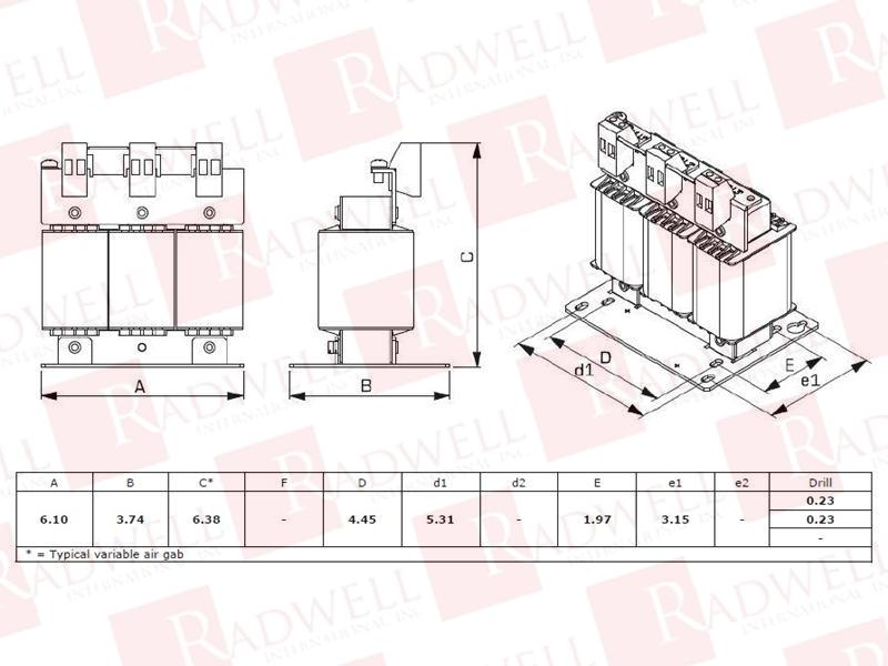 RADWELL VERIFIED SUBSTITUTE RL-01802-SUB