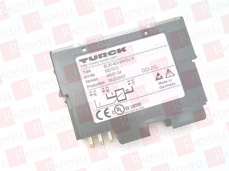 TURCK BL20-4DI-24VDC-P
