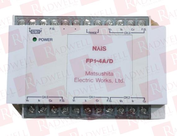 MATSUSHITA ELECTRIC FP1-4A/D