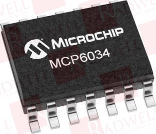 MICROCHIP TECHNOLOGY INC MCP6034-E/SL