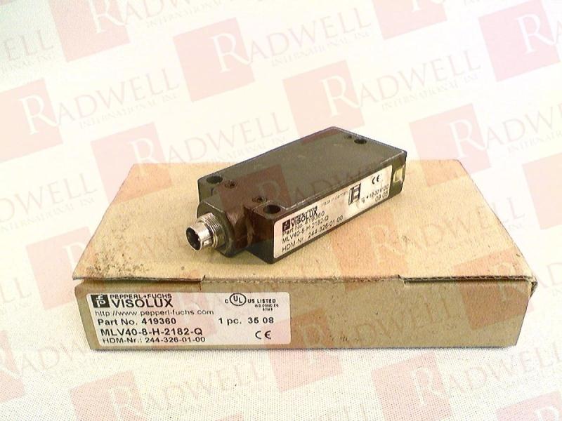 PEPPERL & FUCHS MLV40-8-H-2182-Q