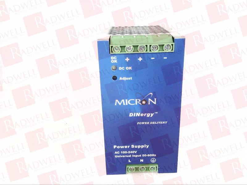 MICRON INDUSTRIES CORPORATION MD120-48-1