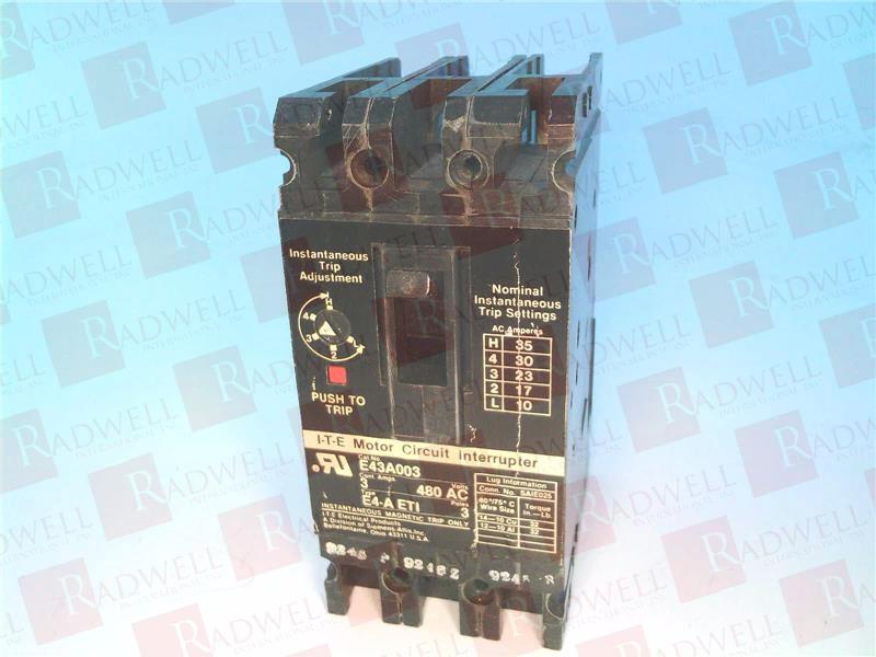 SIEMENS E43A003
