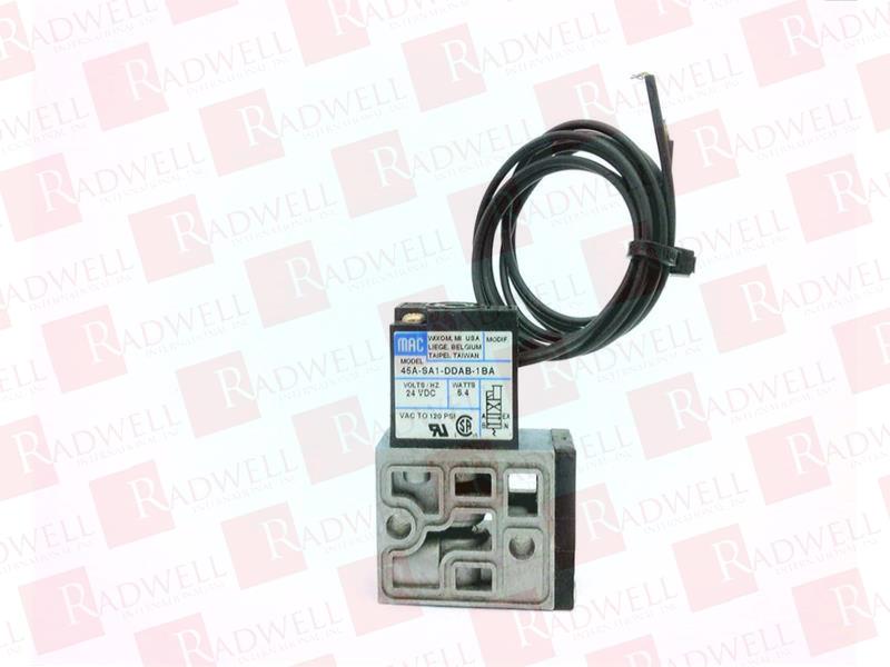 MAC VALVES INC 45A-SA1-DDAB-1BA