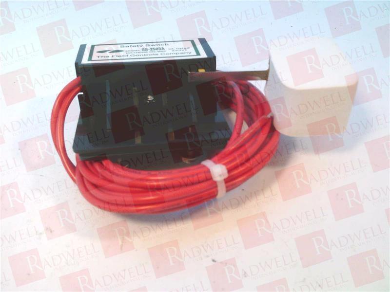 FIELD CONTROLS COMPANY SS-2503A