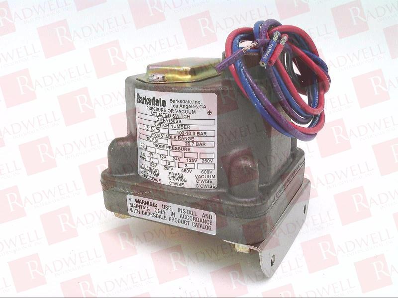 BARKSDALE CD1H-A150SS-S0453